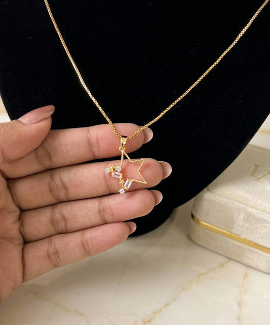 Starlight Charm Pendant Necklace